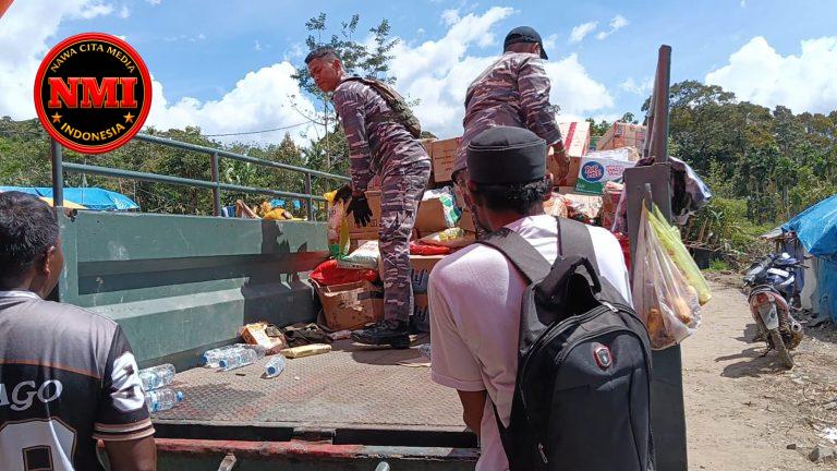 Kodaeral IX Bagikan Ratusan Paket Sembako Untuk Nelayan Ditengah Laut